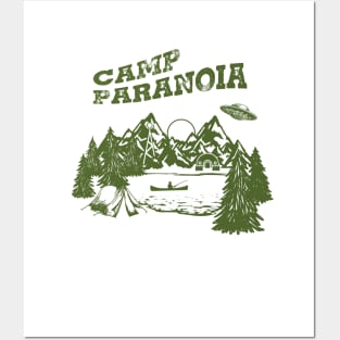 Camp PARANOIA - UFO Edition! Posters and Art